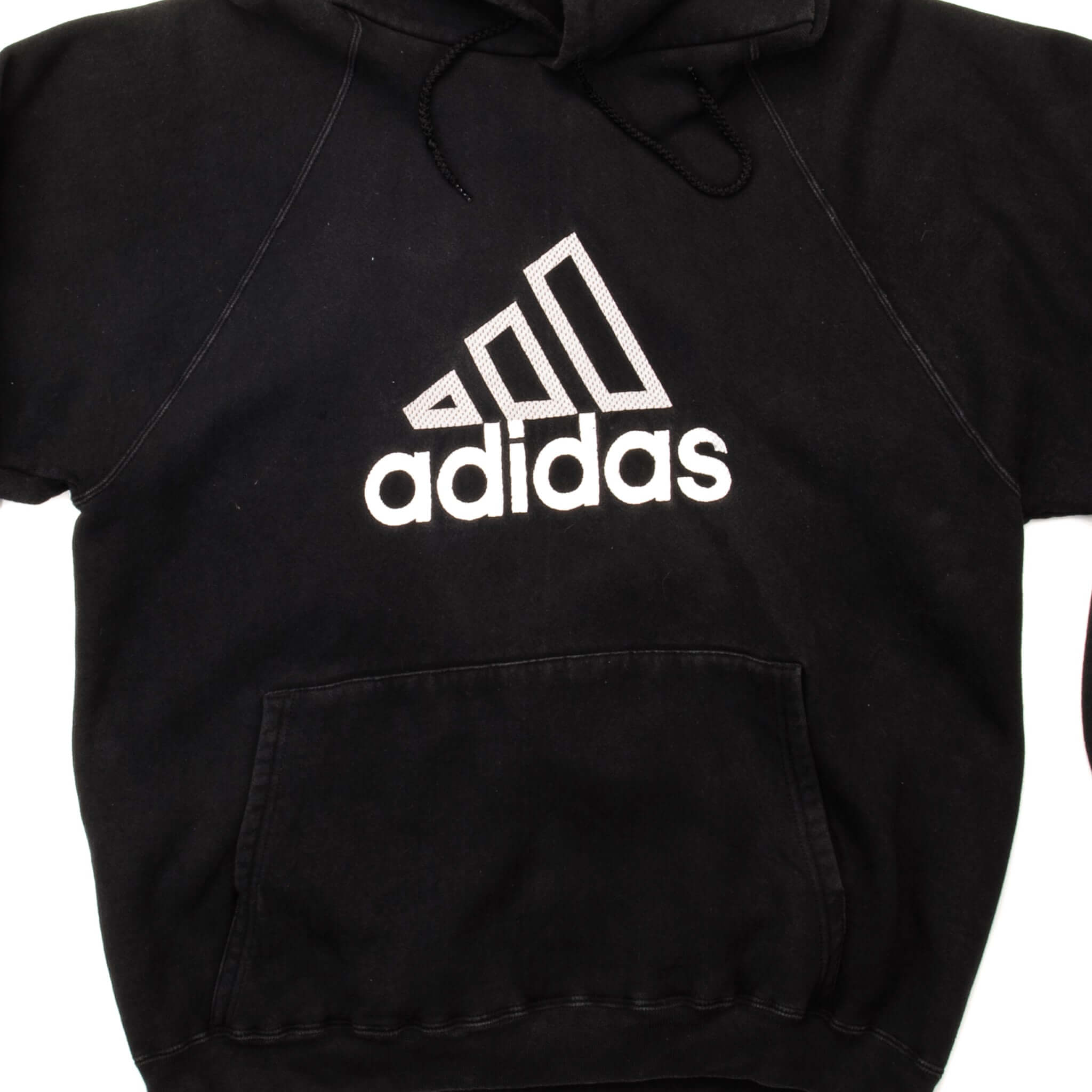 Vintage Adidas Hoodie Sweatshirt - Size Large - Made in USA - Retro Streetwear for Men & Women - Perfect for Casual Wear, Gym & Outdoor Activities