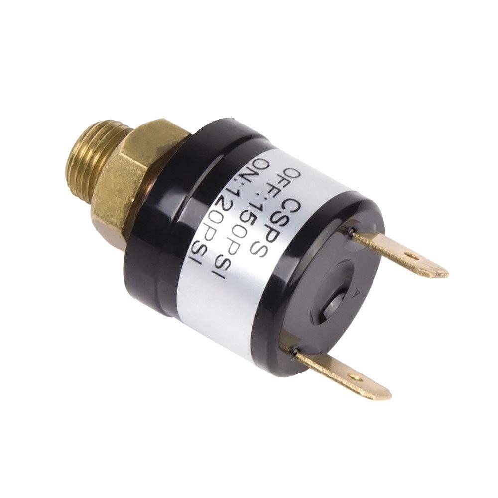 Heavy Duty 120-150 PSI Air Compressor Pressure Control Switch Valve - Perfect for Industrial Tools, Pneumatic Systems & Auto Repair Shops
