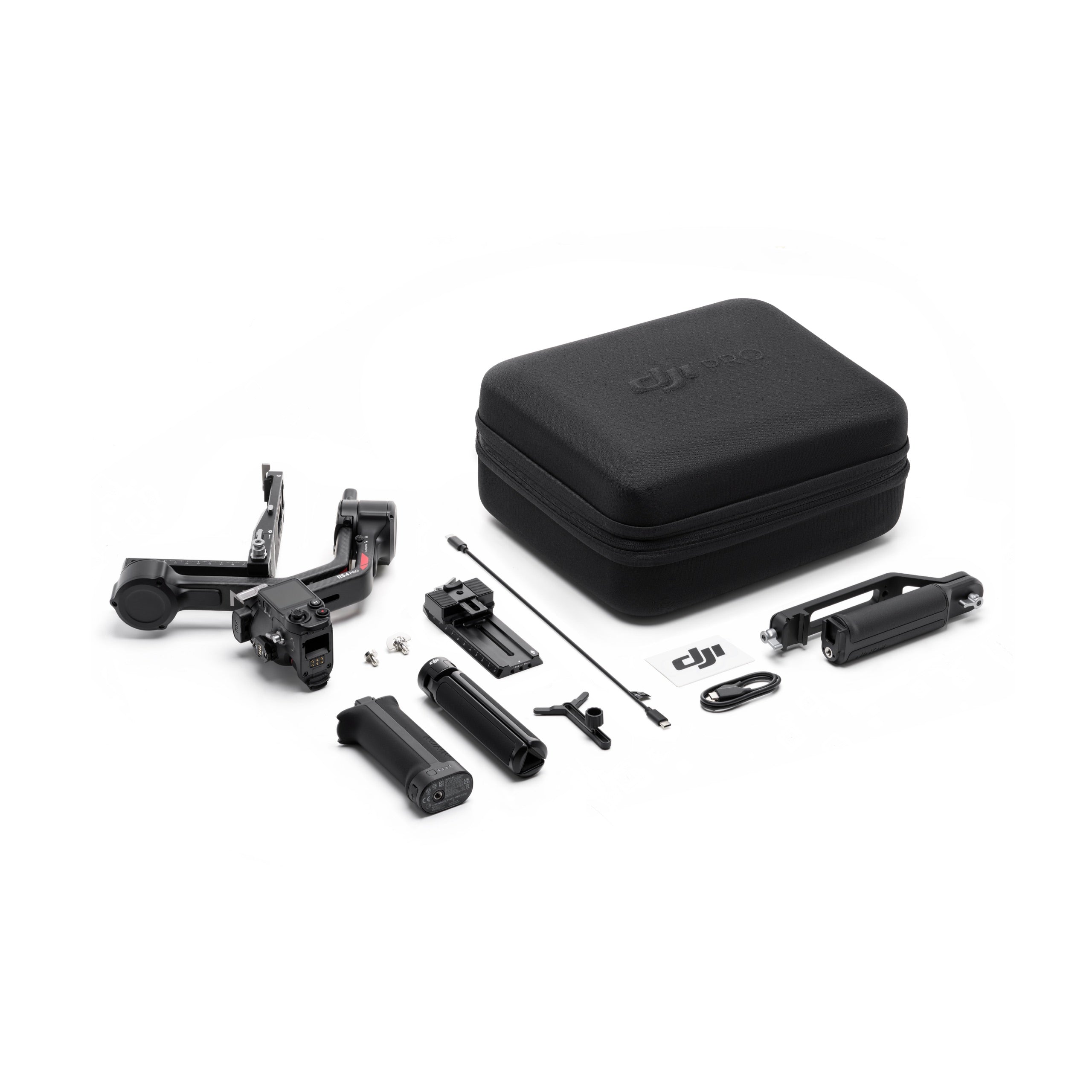 DJI RS 4 Pro 3-Axis Gimbal Stabilizer for Mirrorless & DSLR Cameras - Professional Video Stabilization for Filmmaking, Vlogging & Content Creation