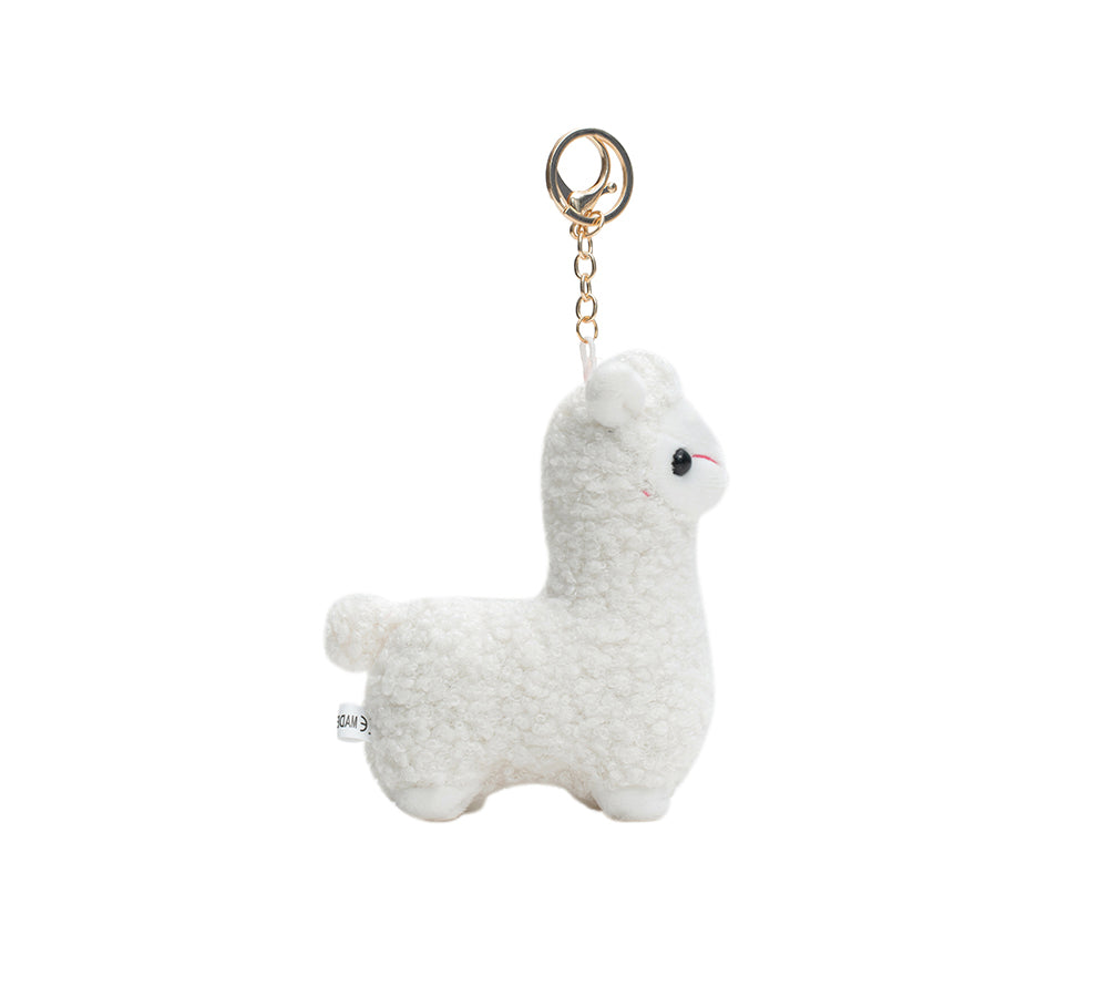 TARRAMARRA® Adorable Plush Alpaca Keychain - Perfect for Backpacks, Purses, and Gifts for Animal Lovers