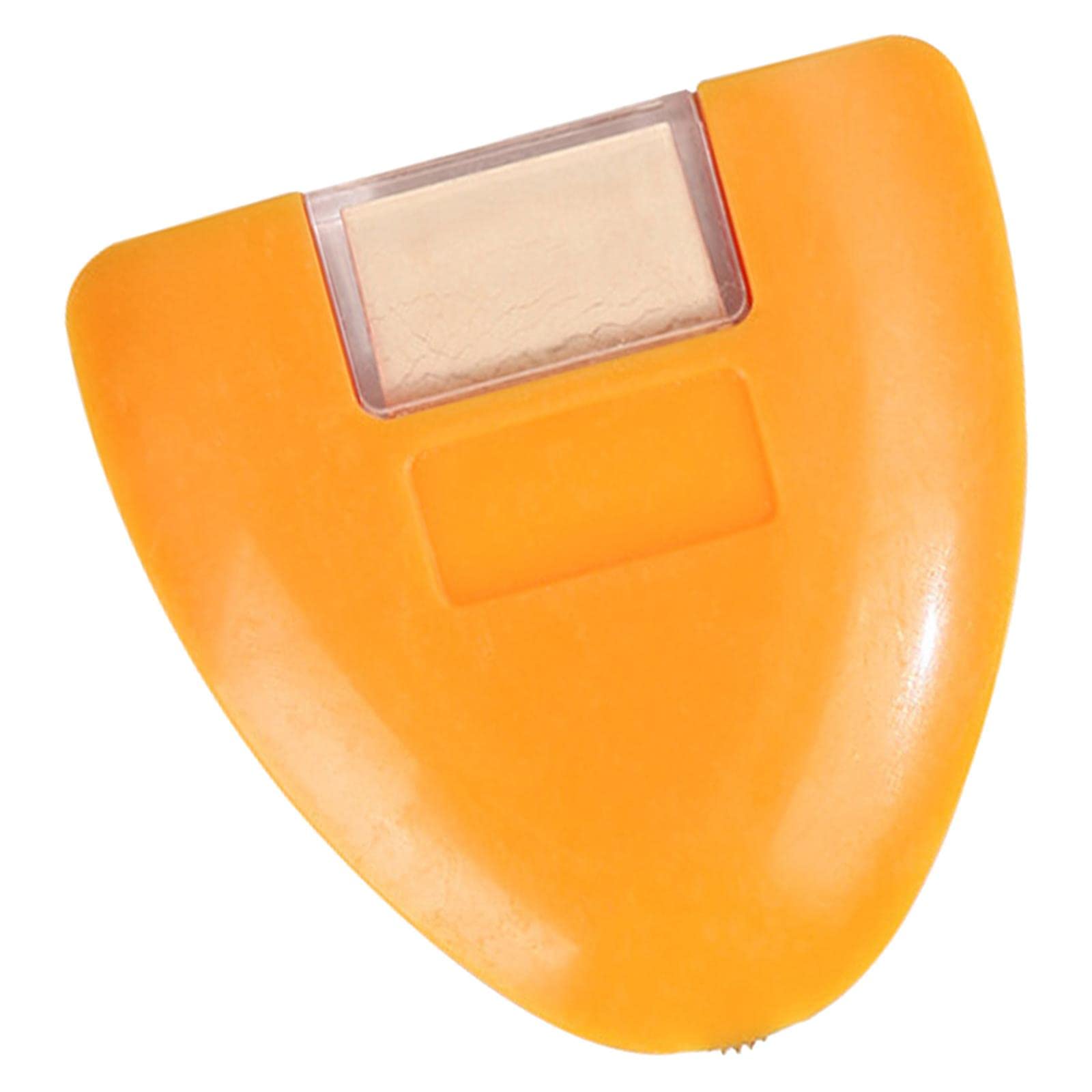 Almencla Triangle Chalk Wheel for Sewing - Removable Fabric Marker, Mini Sewing Accessory in Orange & Yellow - Perfect for Quilting, Dressmaking & DIY Crafts