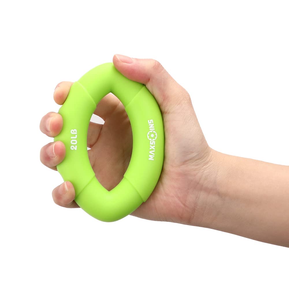 Dioche Premium Hand Grip Strengthener & Finger Exerciser - Durable Grip Strength Trainer for Forearm Workout, Wrist Pain Relief, and Muscle Strengthening - Ideal for Musicians, Gamers, and Office Workers