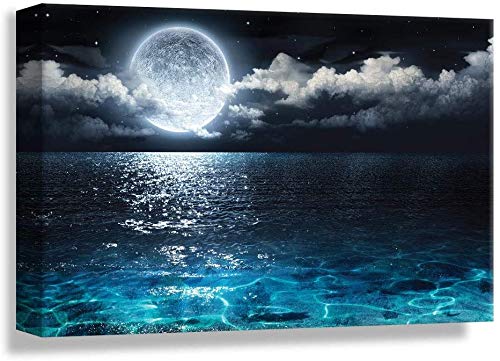 Moon Over Sea