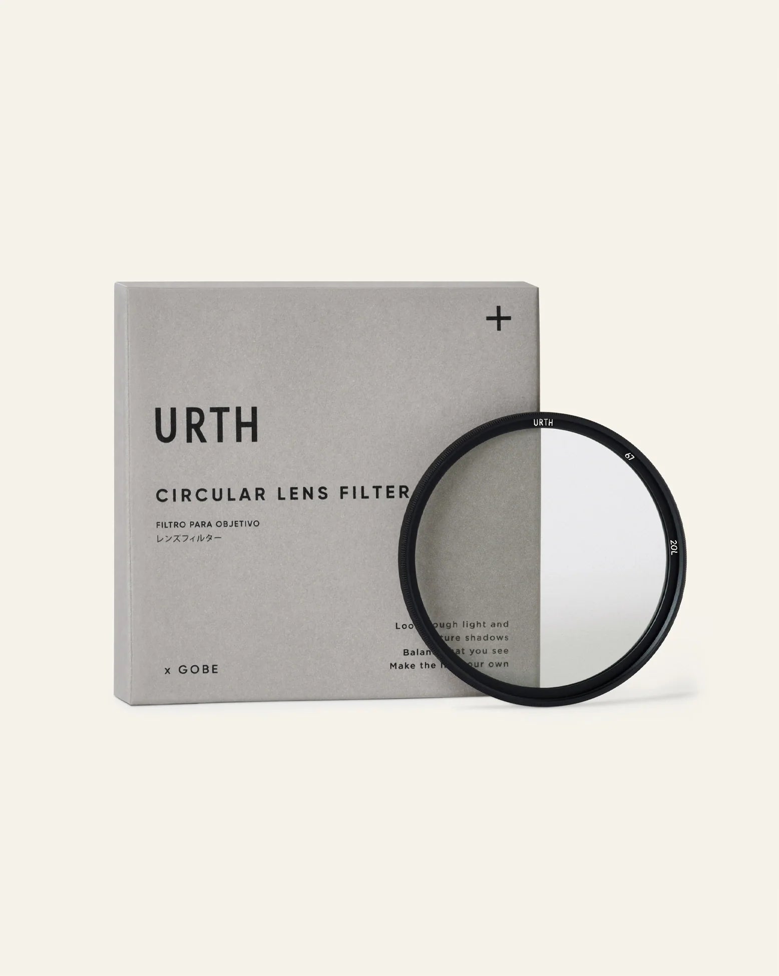 Urth Ethereal ⅛ Black Mist Filter Plus+ - Professional Camera Lens Filter for Cinematic Effects & Soft Glow | Perfect for Portraits, Weddings, and Creative Photography