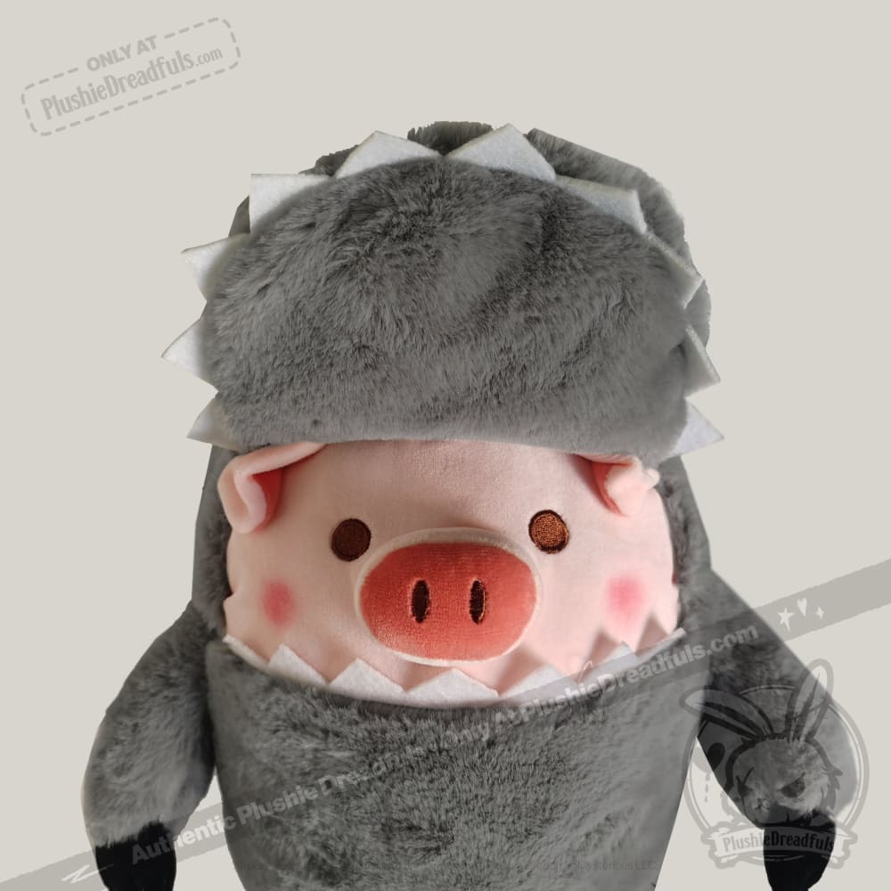 Plushie Dreadfuls Hannibal Lecter Plush Pig Stuffed Animal Toy - Cute Horror Collectible for Fans, Halloween Decor, and Movie-Themed Gifts