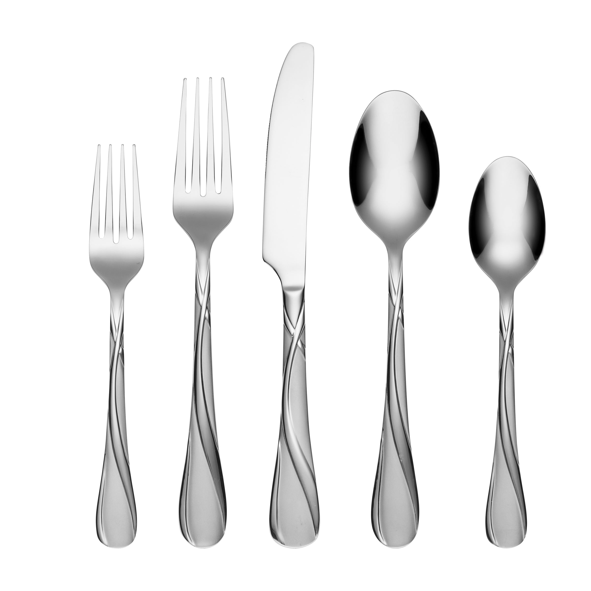 20-Piece Flatware Set - Stainless Steel Silverware with Knives, Forks & Spoons - Elegant Dining Utensils for Home, Restaurant & Wedding - Perfect for Everyday Use & Special Occasions