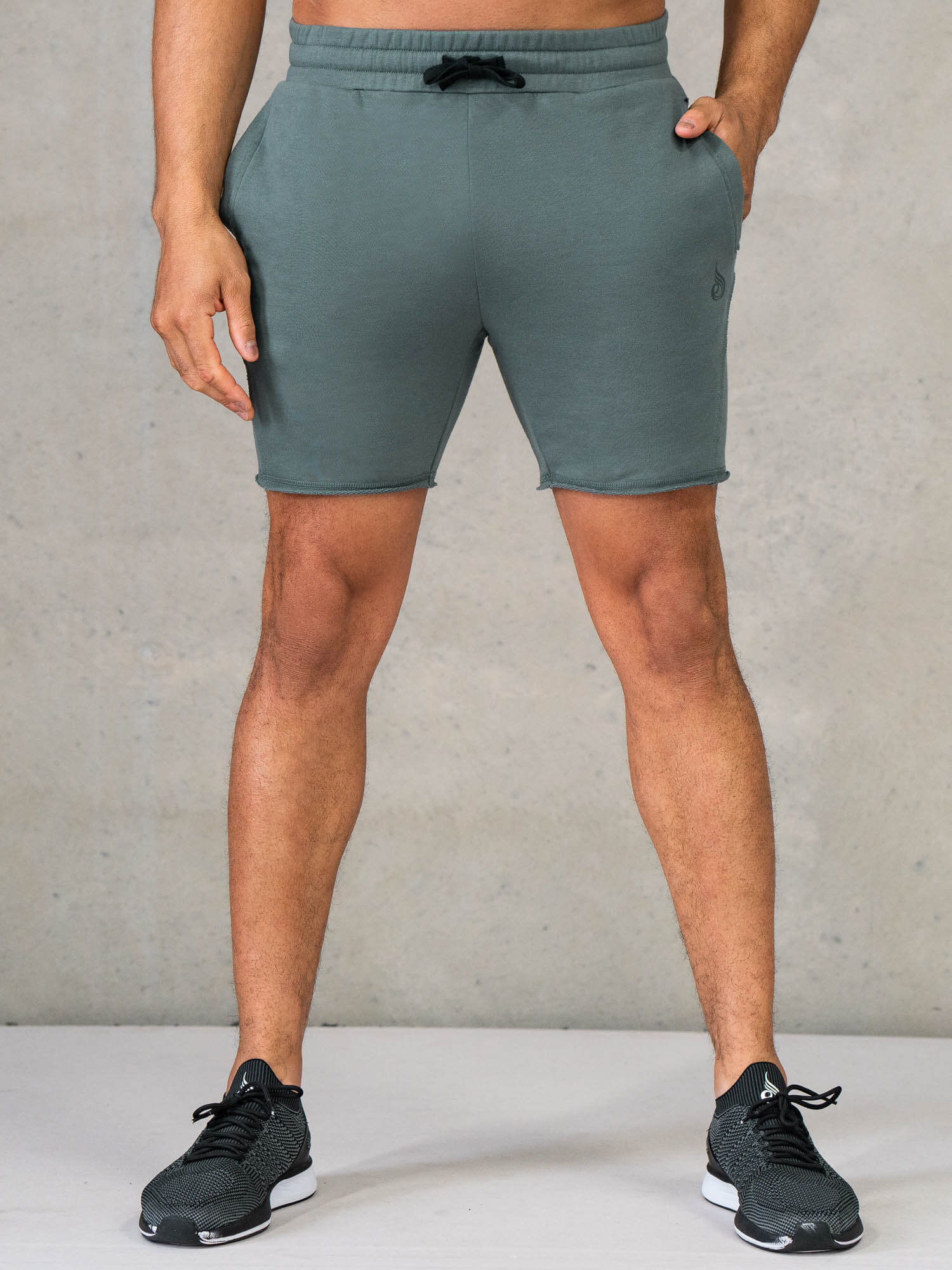 Force 6 Track Shorts for Men - Breathable Running Shorts with Liner, Fern Green - Perfect for Gym Workouts, Jogging & Outdoor Sports