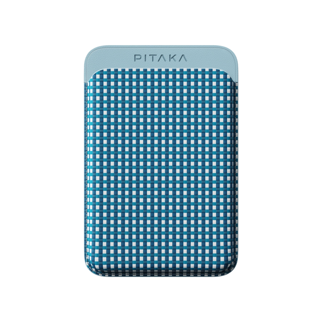 Slim Magnetic Woven Wallet for Men & Women - RFID Blocking Minimalist Front Pocket Wallet - Perfect for Travel, Gym & Everyday Use