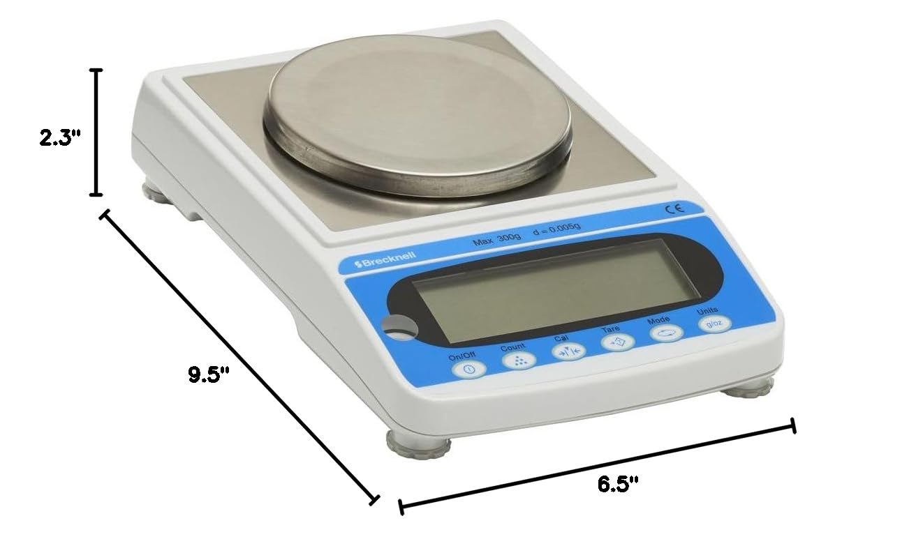 Salter Brecknell MBS-600 Digital Dietary Scale for Food Nutrition Tracking | Perfect for Kitchen, Baking & Weight Loss Programs