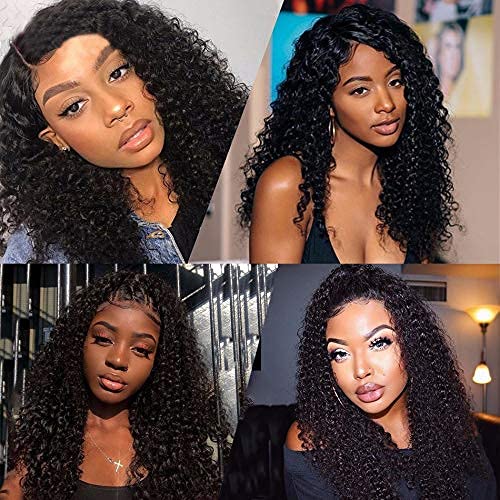 13X4 Lace Front Wigs Human Hair Brazilian 150% Density Jerry Curly Wigs 32 Inch - Pre Plucked Hairline & Natural Look for Black Women | Perfect for Daily Wear, Cosplay & Special Occasions
