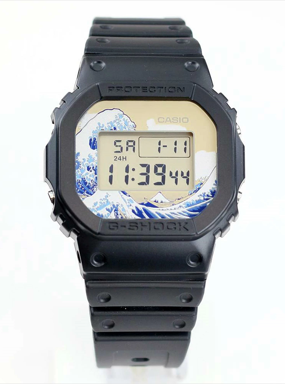 CASIO G-Shock DW-5600 Limited Edition Hokusai Katsushika Digital Watch - Made in Japan JDM - Durable Sports & Outdoor Adventure Timepiece