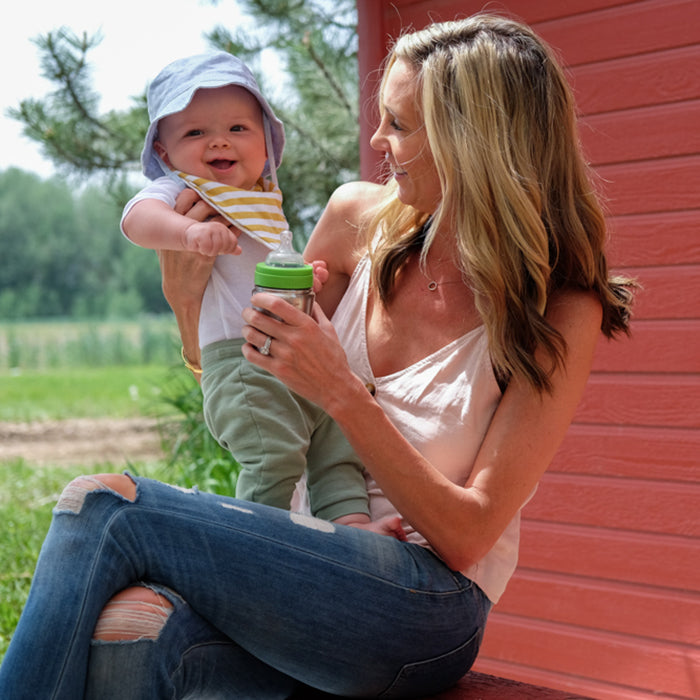 9oz (266ml) Baby Bottle - BPA-Free, Leak-Proof, Anti-Colic - Perfect for Newborns & Infants - Ideal for Feeding, Travel & Daycare Use