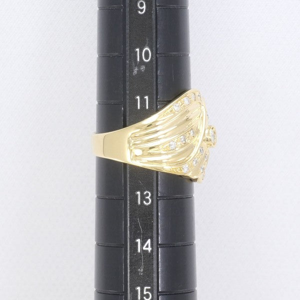 18K Yellow Gold Diamond Ring for Women - Elegant Solitaire Engagement & Wedding Band - Perfect for Proposals, Anniversaries, and Special Occasions