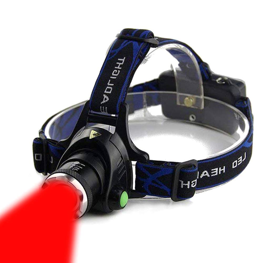 Red Light Flashlight and Headlamp Combo - Dual Pack for Hunting, Astronomy & Night Vision - Perfect for Outdoor Adventures, Camping & Nighttime Activities