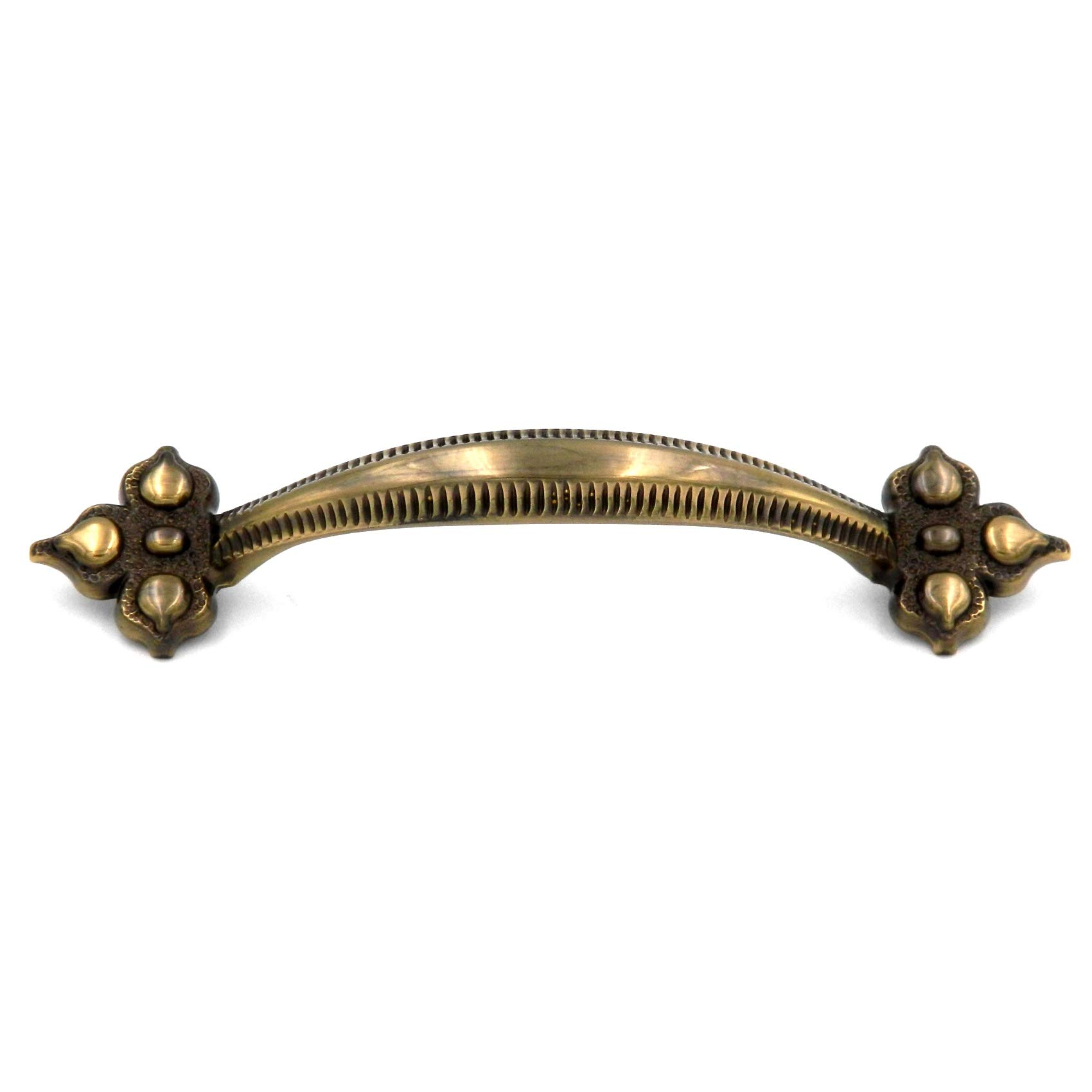 Spanish Gothic Pull Handle 96mm - Cabinet & Drawer Hardware for Home Decor