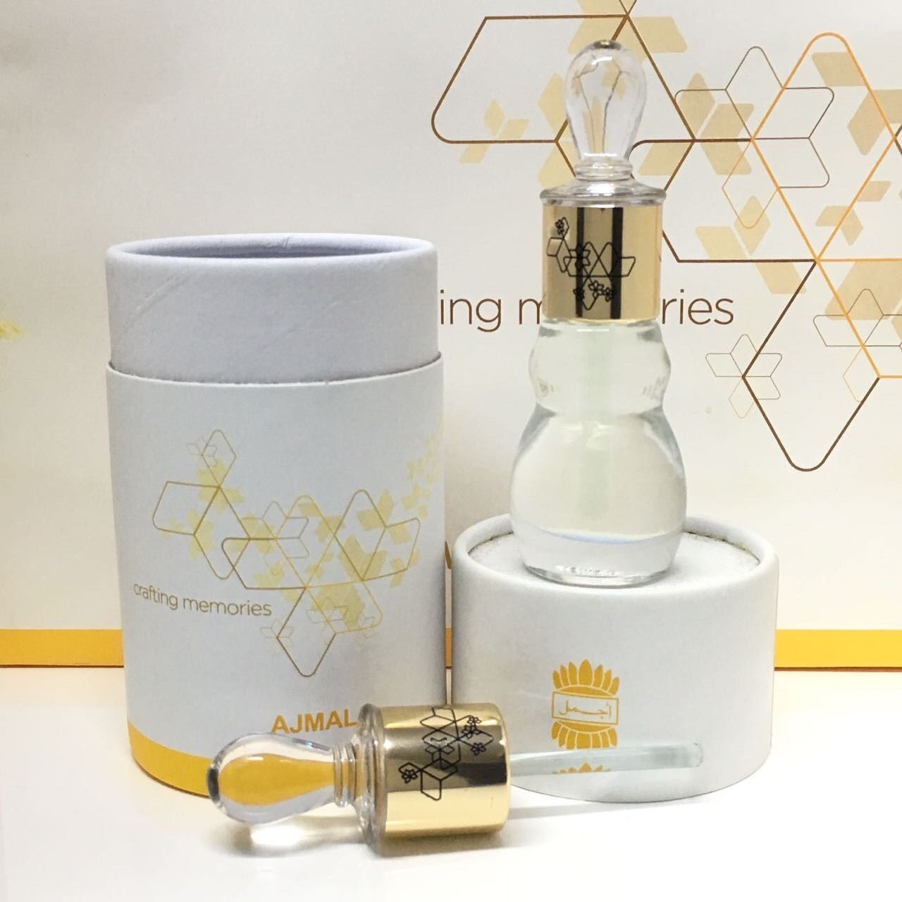 Premium Musk Silk Exclusive Perfume Attar Oil by Ajmal - 12ml Luxury Fragrance Oil for Men & Women - Perfect for Romantic Dates, Special Occasions & Daily Wear