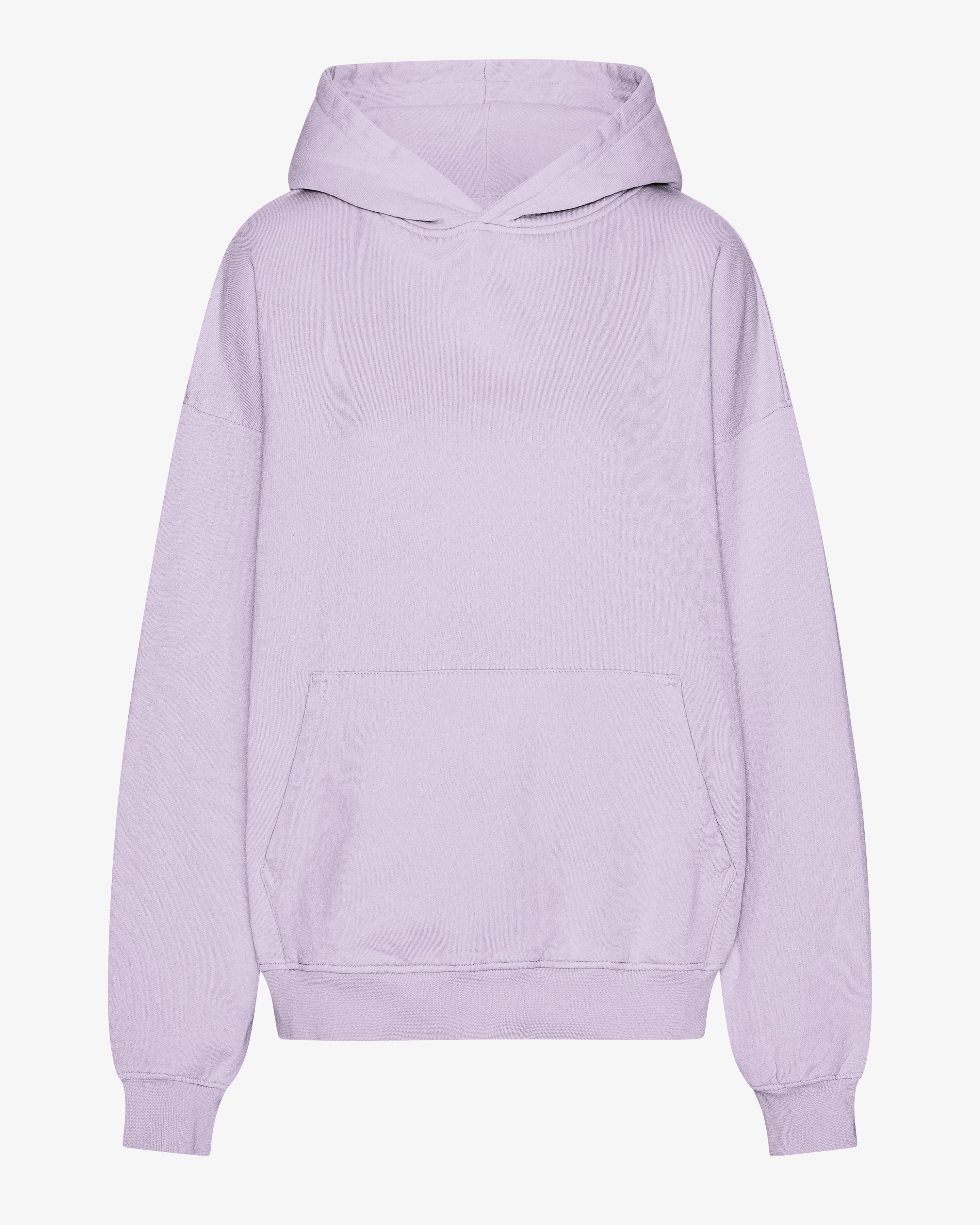 Organic Oversized Hoodie - Soft Lavender Color | Cozy Unisex Pullover Sweatshirt for Casual Wear, Lounge & Outdoor Activities