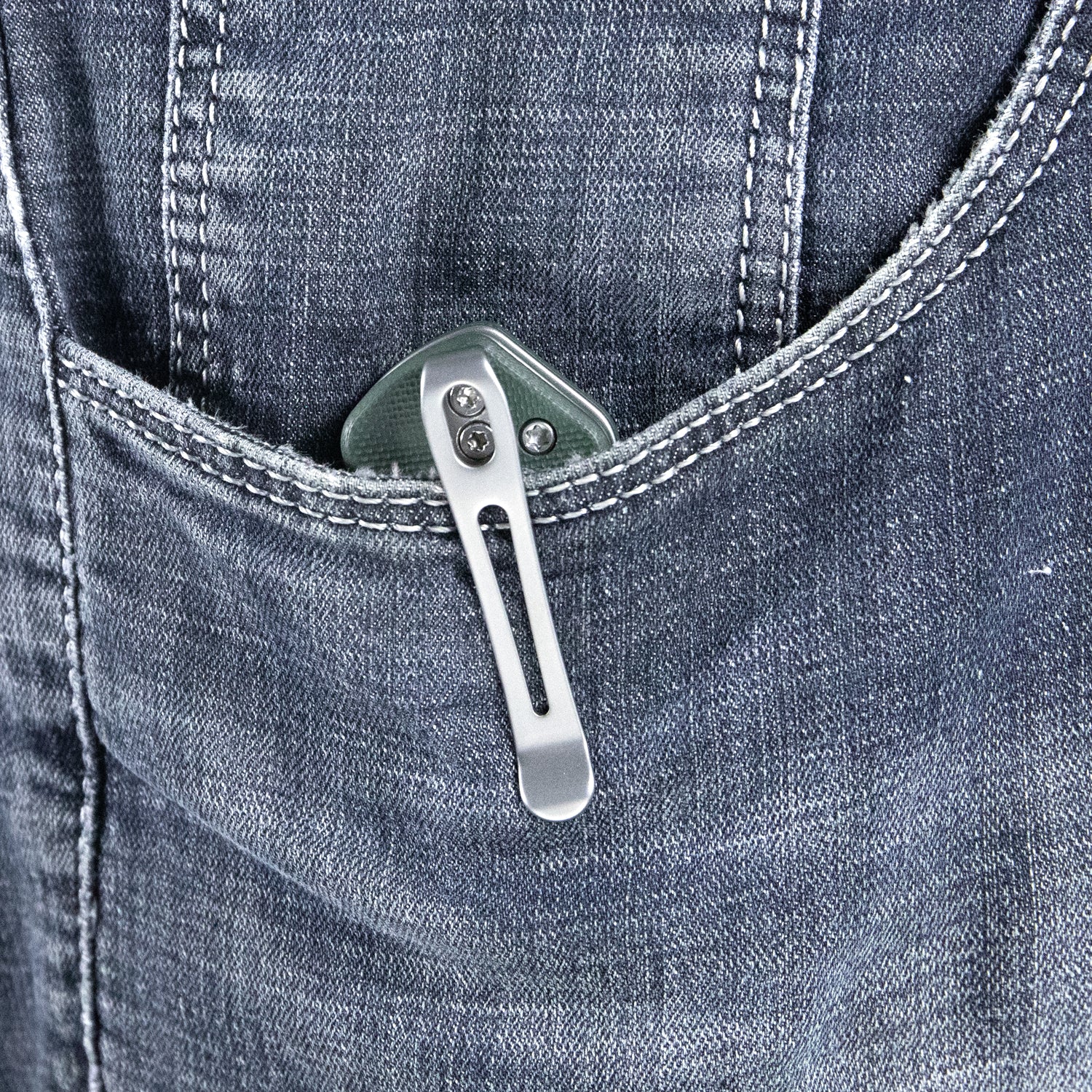 Duroc Liner Lock Flipper Pocket Knife - 2.91
