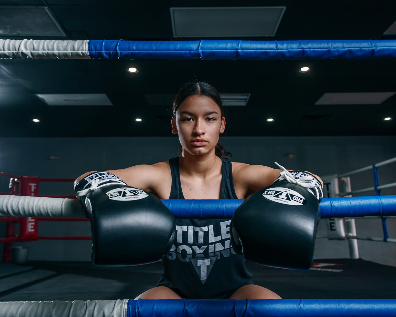 Pro Mex Professional Lace-Up Sparring Boxing Gloves V3.0 - Premium Training Gloves for MMA, Kickboxing & Muay Thai - Ideal for Competition, Gym Workouts & Martial Arts Practice