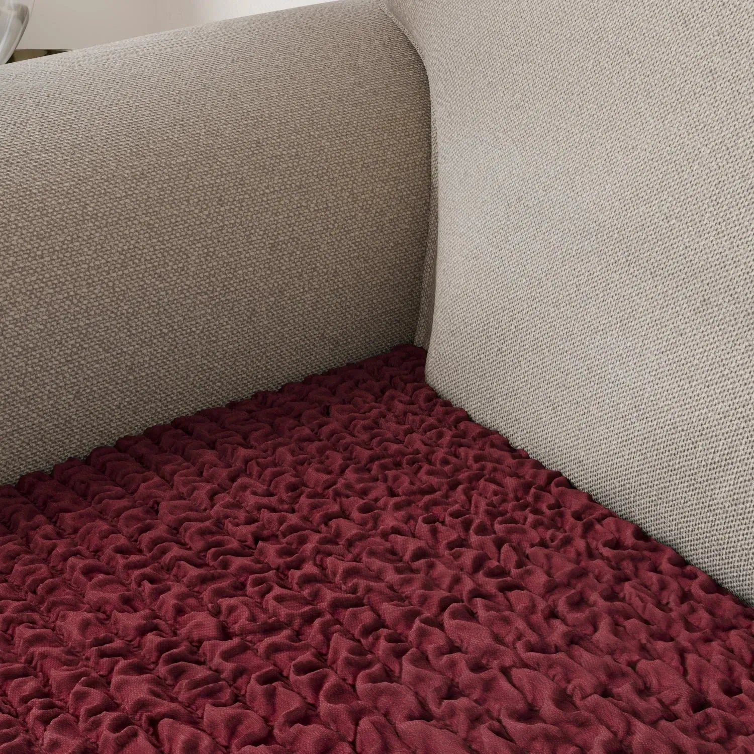 Premium Microfiber Seat Cushion Cover - Soft & Durable Sofa Chair Protector - Perfect for Living Room, Office, or Car Use