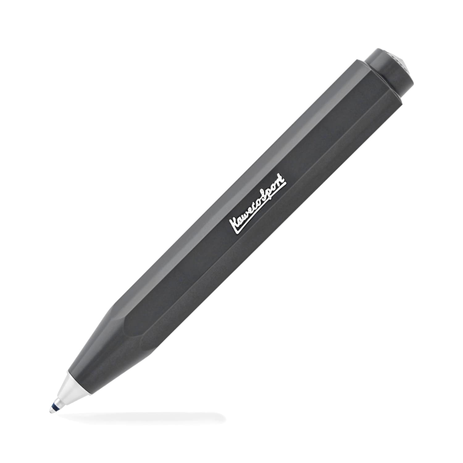 Kaweco Skyline Sport Ballpoint Pen - Grey Retractable Writing Pen for Office, School & Travel | Premium German Design for Everyday Carry (EDC)