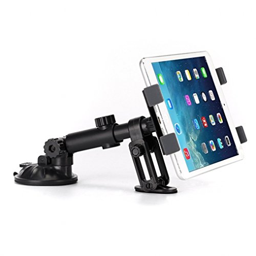 Premium Heavy Duty Car Mount Dash & Windshield Tablet Holder - Compatible with AT&T Samsung Galaxy Tab S 10.5/8.4/7 SGH-I987 - Secure Hands-Free Viewing for GPS Navigation & Entertainment