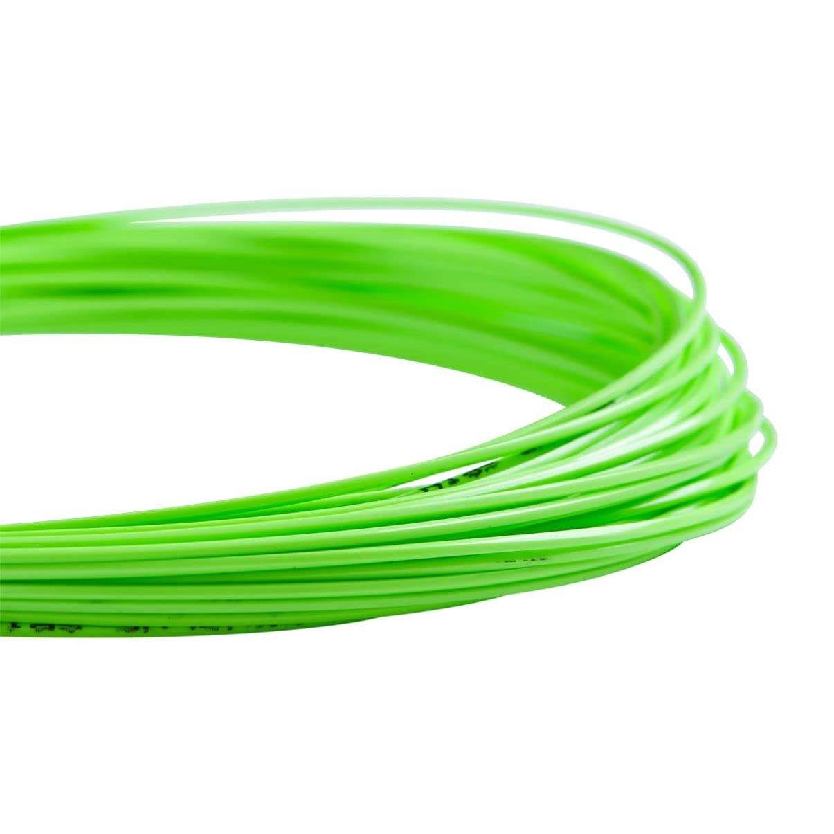 Wilson Revolve Spin 16 Tennis String Set - Green | High Performance Tennis String for Spin & Control | Perfect for Competitive Play & Tournament Matches