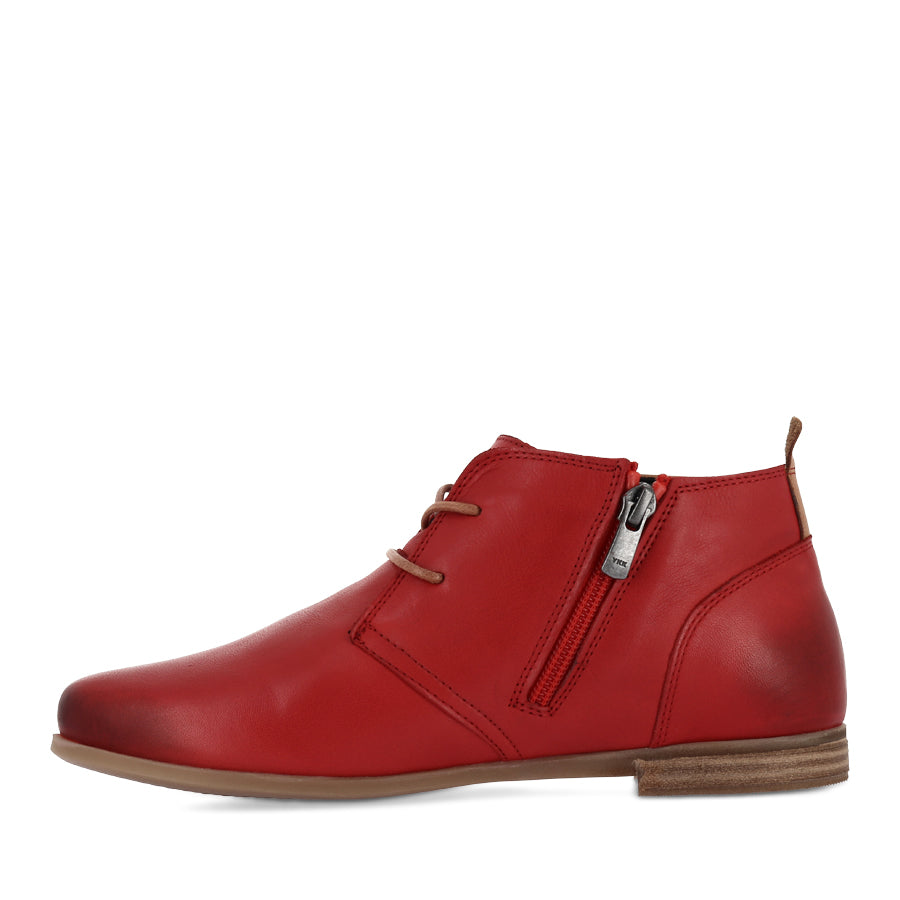 CREW Red Leather Shoes - Stylish & Comfortable Men's Casual Footwear for Everyday Wear | Perfect for Work, Outings & Social Events