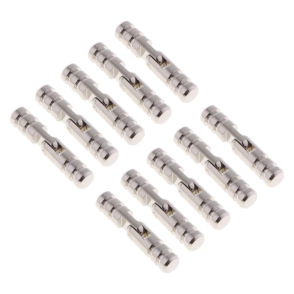 10Pcs Copper Cabinet Hinges - Hidden Invisible Concealed Hinges for Jewelry Box & Gift Box - Perfect for DIY Furniture, Woodworking Projects & Home Decor