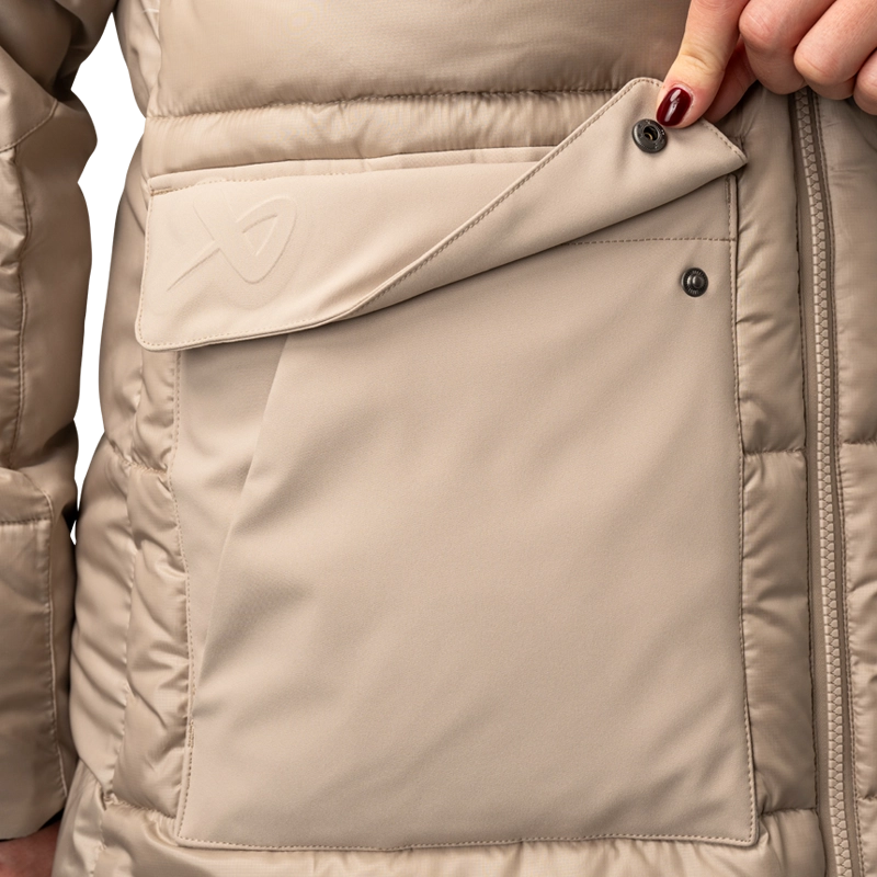 Bauer Ultimate Puffer Jacket for Women - Warm Winter Coat, Lightweight Water-Resistant Down Parka - Perfect for Outdoor Activities & Cold Weather Fashion