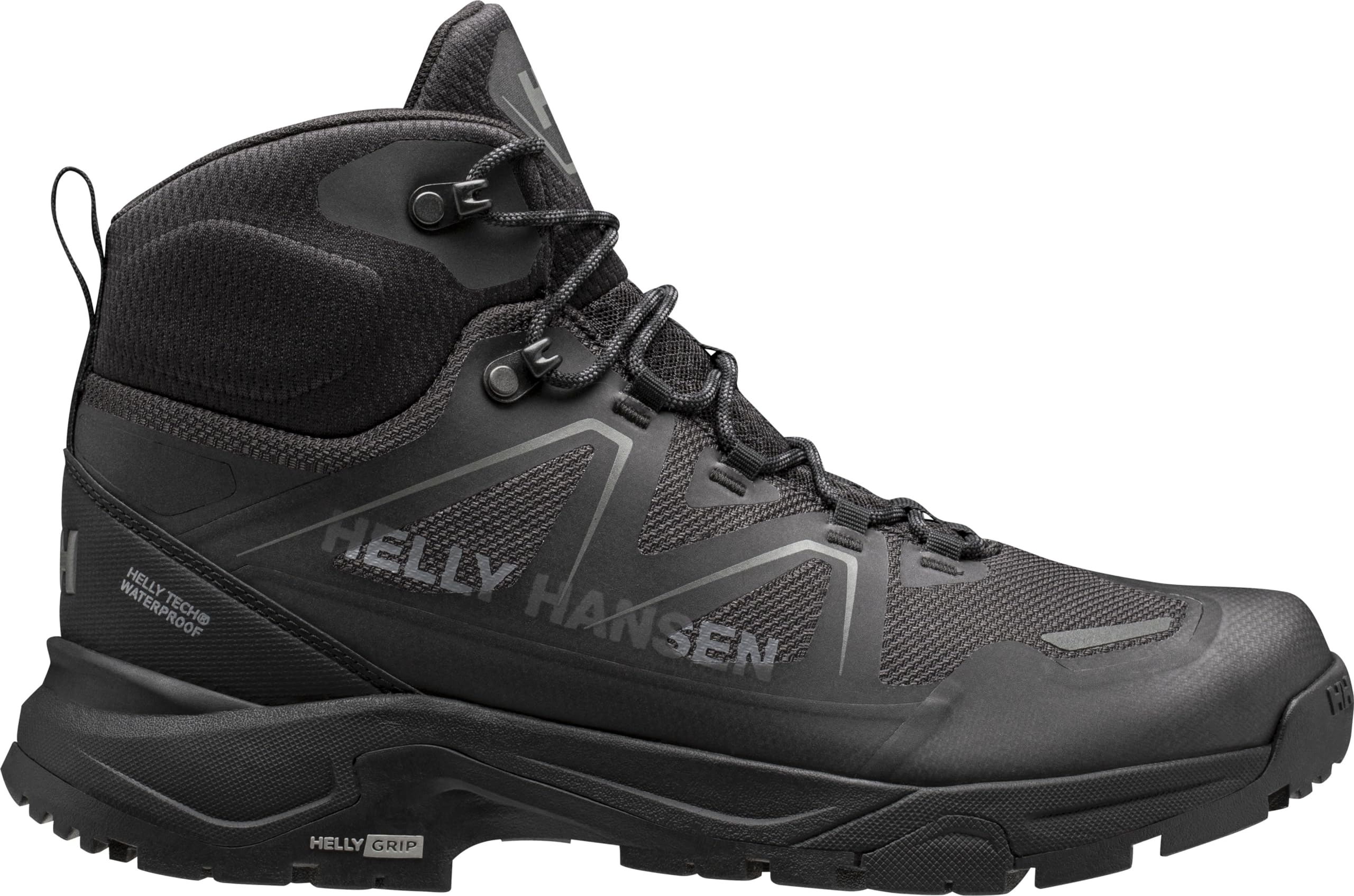 Helly-Hansen Men's Cascade Mid Hiking Boots - Waterproof, Breathable & Lightweight Helly-Tech Outdoor Shoes for Trekking & Mountain Climbing