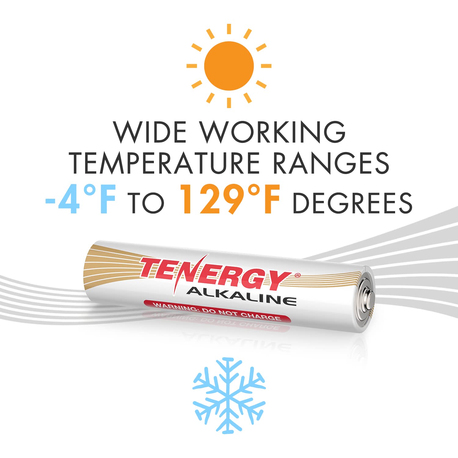 Tenergy 200 Pack AA and AAA Alkaline Batteries - High Performance Non-Rechargeable Batteries for Household & Electronic Devices (100 AA + 100 AAA) - Perfect for Clocks, Remote Controls, Toys, Flashlights & Emergency Kits