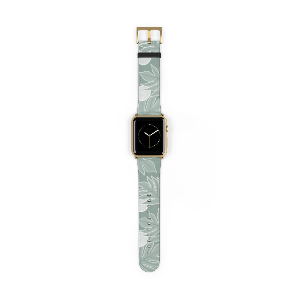 Premium Genuine Leather Ulu Apple Watch Band - Adjustable Strap for Apple Watch Series 9/8/7/6/SE/5/4/3 - Perfect for Workouts, Outdoor Adventures & Everyday Wear