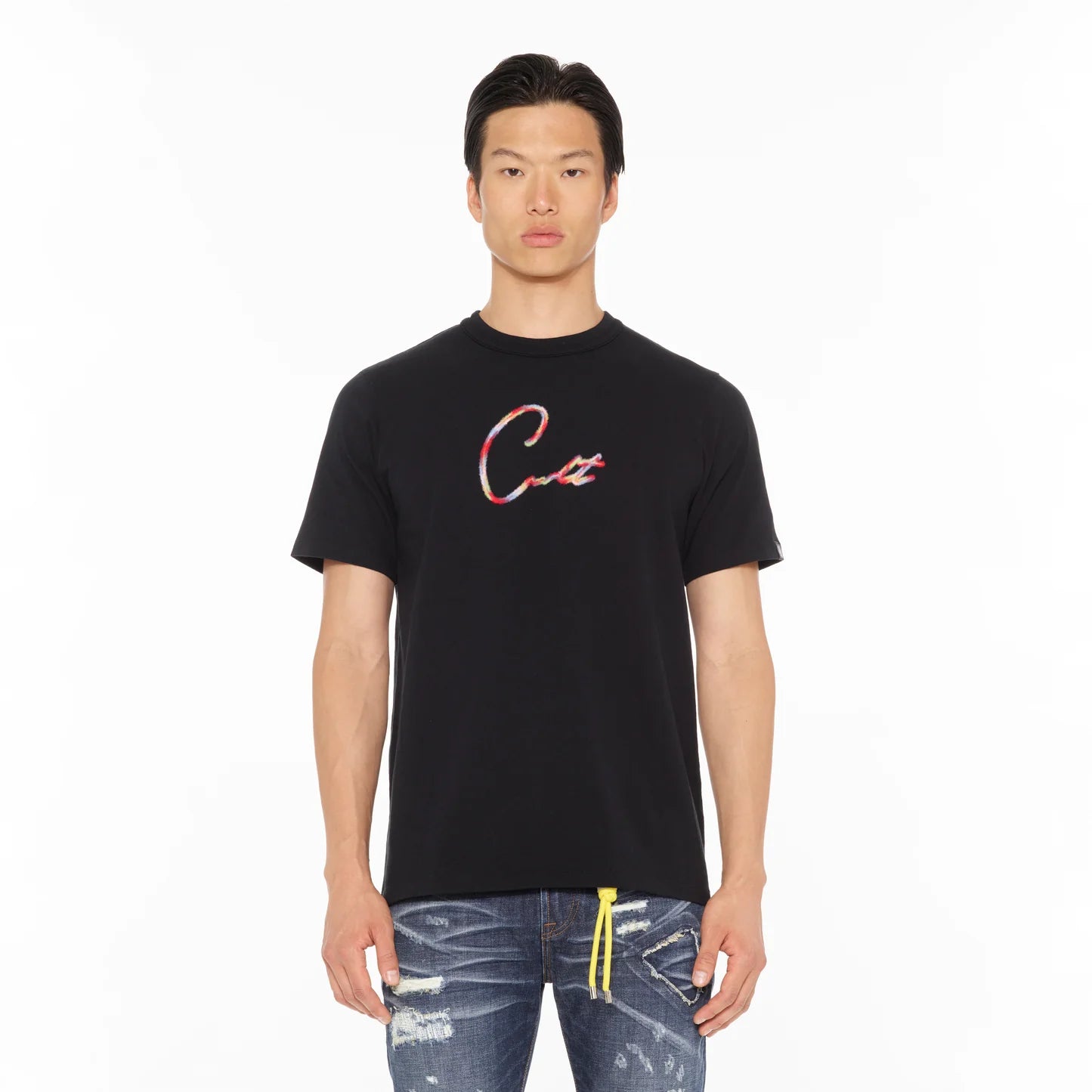 CULT OF INDIVIDUALITY Script Logo T-Shirt - Stylish Graphic Tee for Men & Women | Perfect for Casual Wear, Street Fashion & Everyday Outfits