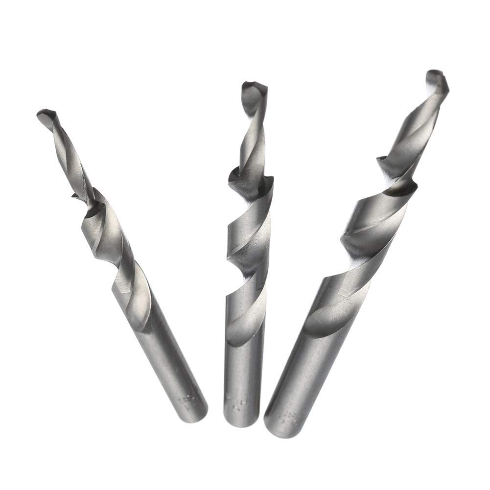 4-8mm Manual Craft Drill Bit Set - High-Speed Steel Twist Step Drill Bits for Woodworking, DIY, Hand Pocket Hole Drilling - Perfect for Furniture Making, Cabinetry & Home Repair Projects
