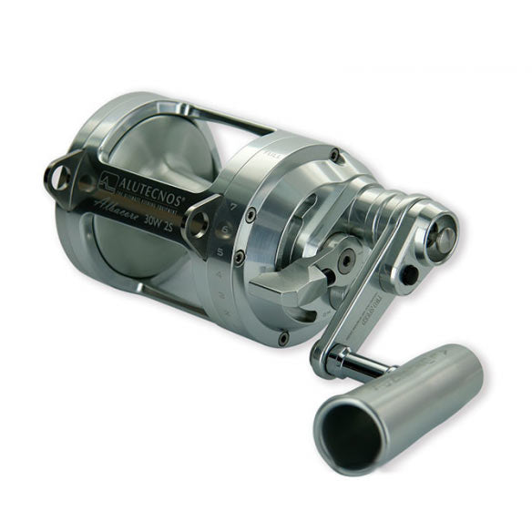 Alutecnos Albacore Two Speed 30 Big Game Fishing Reels - Saltwater Trolling & Offshore Deep Sea Fishing Gear for Tuna, Marlin, and Swordfish