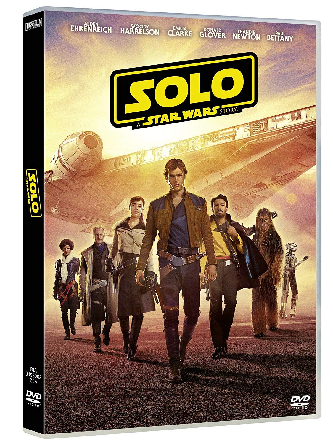 Solo: A Star Wars Story Blu-ray DVD - Import Edition - Perfect for Star Wars Fans & Movie Collectors - Great for Home Theater & Gift Giving