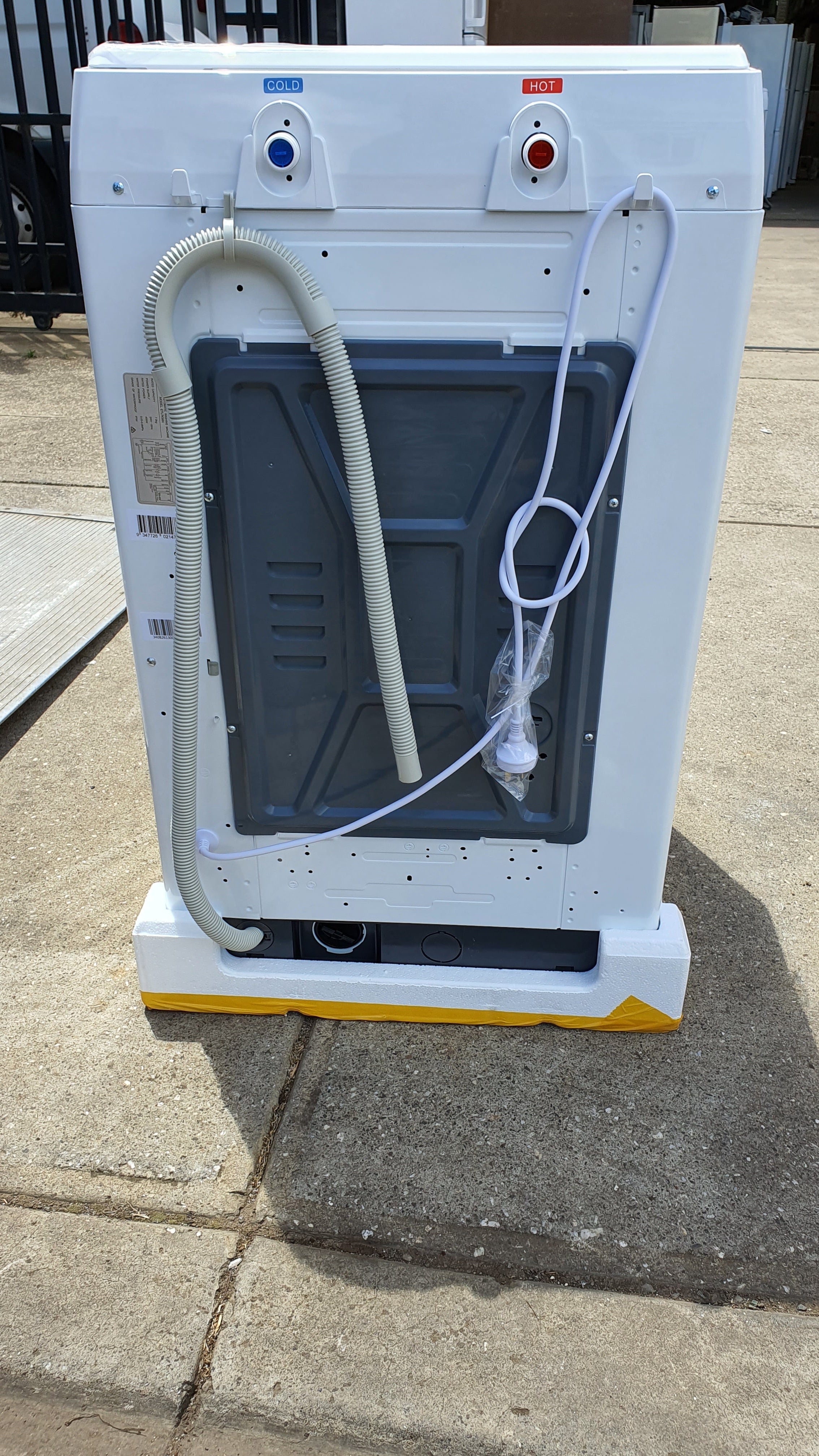 Brand New Euro ETL7KWH 7kg Top Load Washing Machine - Energy Efficient, 3-Year Warranty - Perfect for Apartments, Small Homes & Laundry Rooms