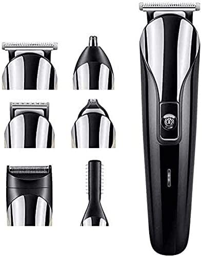 Professional Hair Clippers for Men & Women - Cordless USB Rechargeable Hair Trimmer with LED Display - Barber Grade Haircut Kit (Black) | Perfect for Home Haircuts, Salon Styling & Travel Grooming