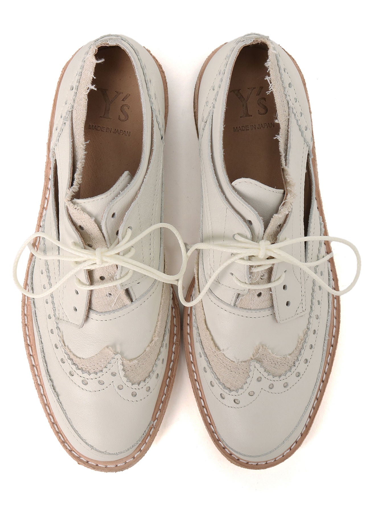 Stylish Cotton Linen & Leather Wingtip Shoes for Men - Comfortable Breathable Dress Shoes for Business, Weddings & Formal Occasions