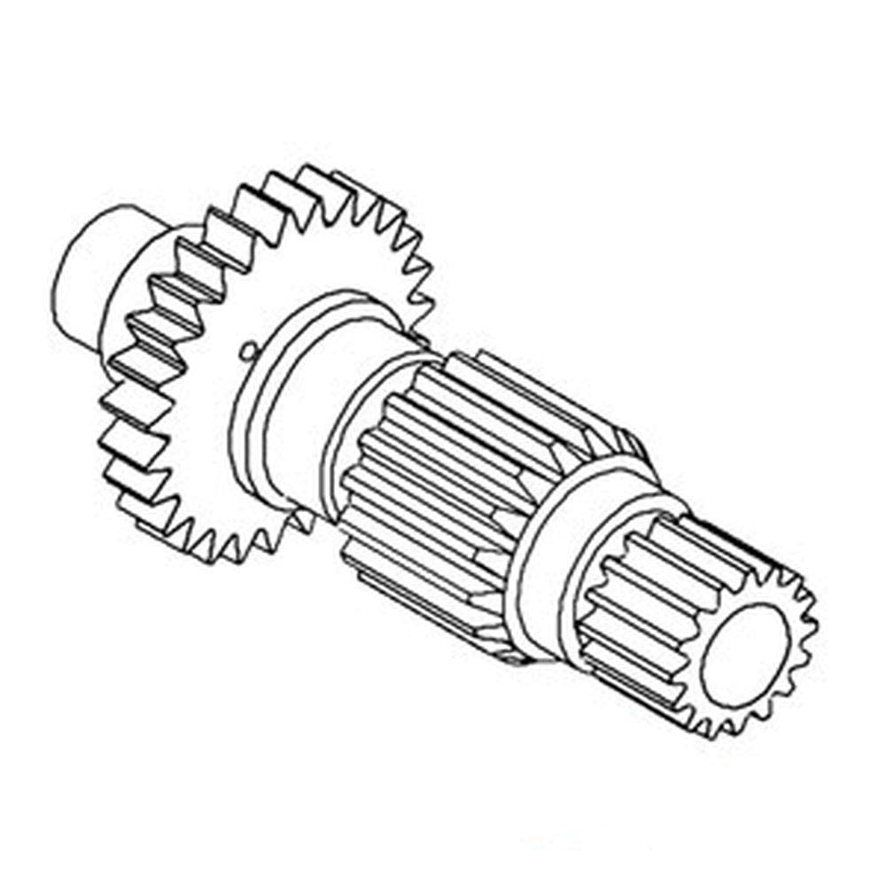 Stevens Lake Replacement Main Transmission Shaft for Ford & New Holland NH 5000 Tractors - Compatible with C5NN7C094A & C5NN7C094A-A - Heavy Duty Tractor Parts for Farming & Agricultural Equipment Maintenance