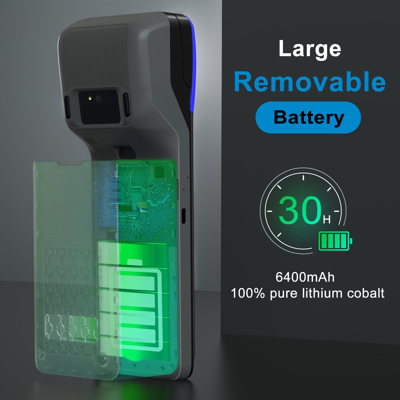 Symcode Thermal POS Receipt Printer with Android 8.0 - 5.5