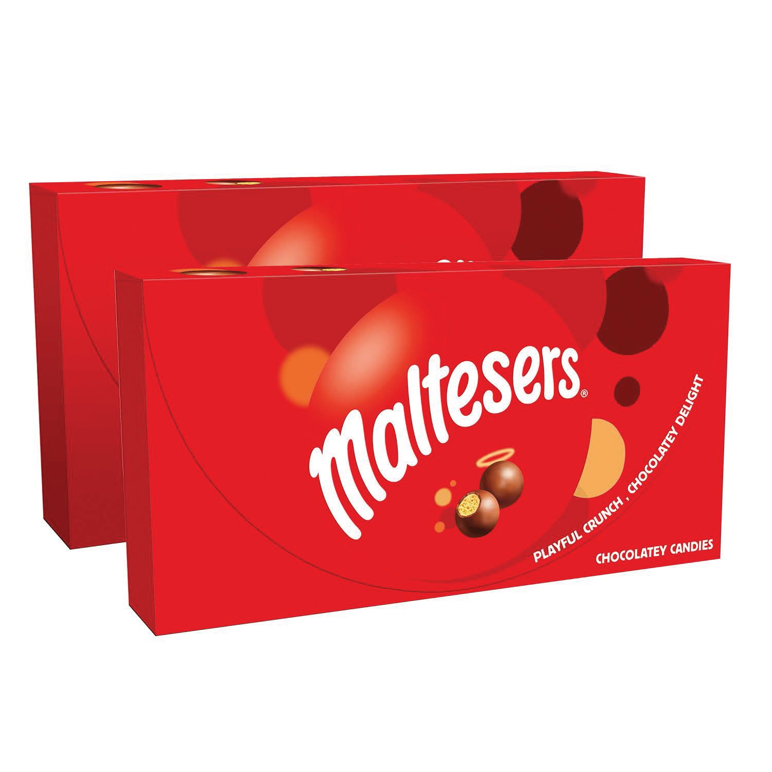 MALTESERS Original Milk Chocolate Candy Balls Gift Box 310g (Pack of 2) - Perfect for Birthday Gifts, Party Favors & Holiday Treats