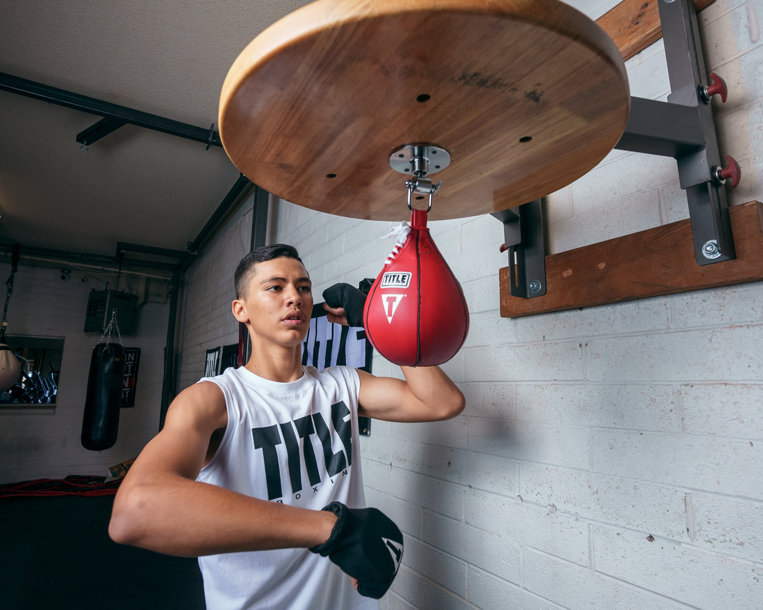 TITLE Boxing Super Speed Bags for Training - Professional Punching Bag for Boxing, MMA & Fitness Workouts | Home Gym & Boxing Club Equipment