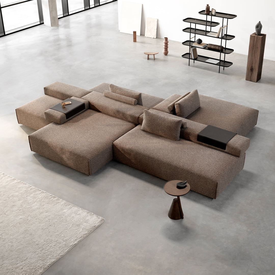 Modular Cinder Block Sofa Set (1-7 Modules) - Modern Sectional Couch for Living Room, Lounge & Outdoor Patio