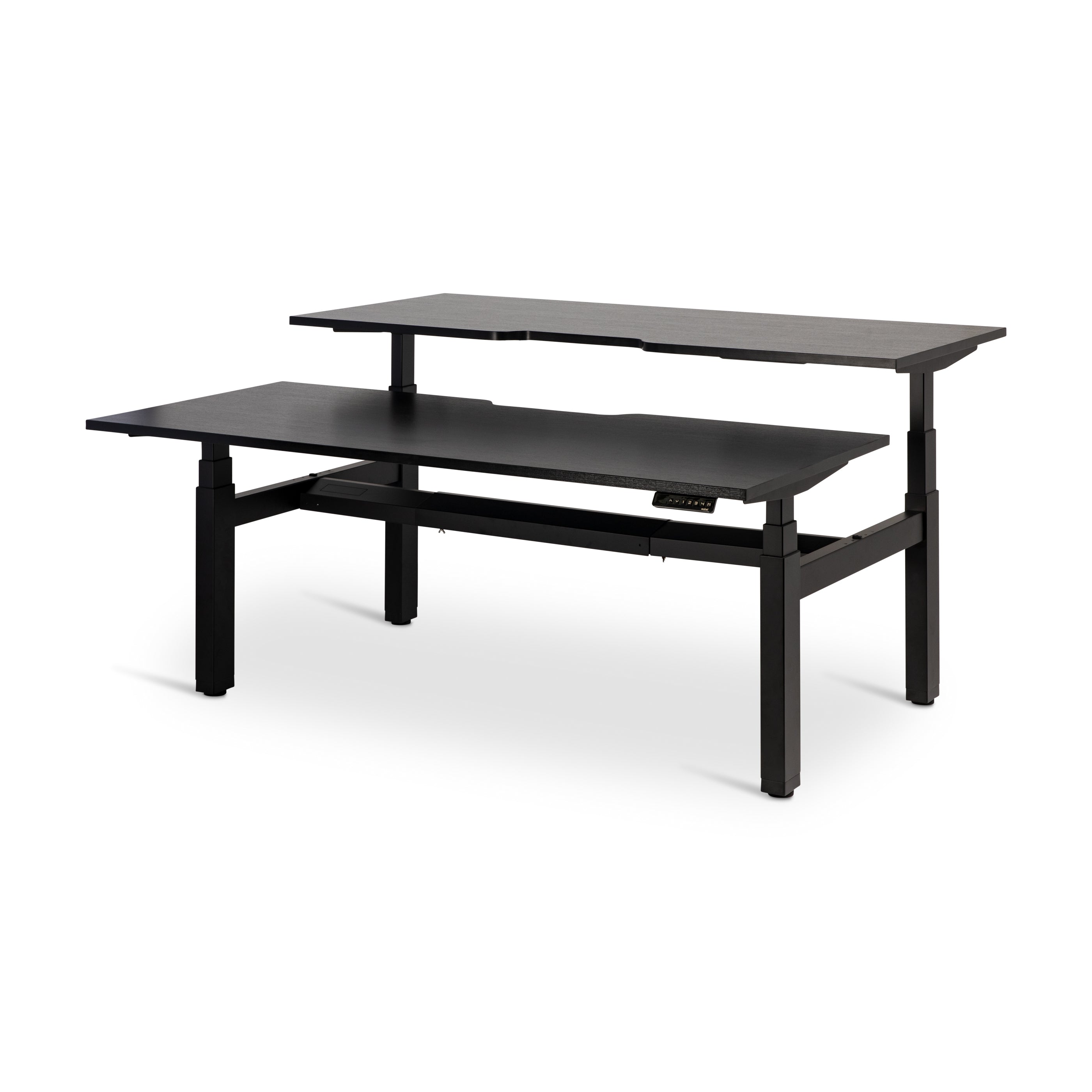 Ergonomic Electric Height Adjustable Standing Desk for Home & Office - Sit Stand Workstation with Memory Function for Remote Work & Gaming Setup