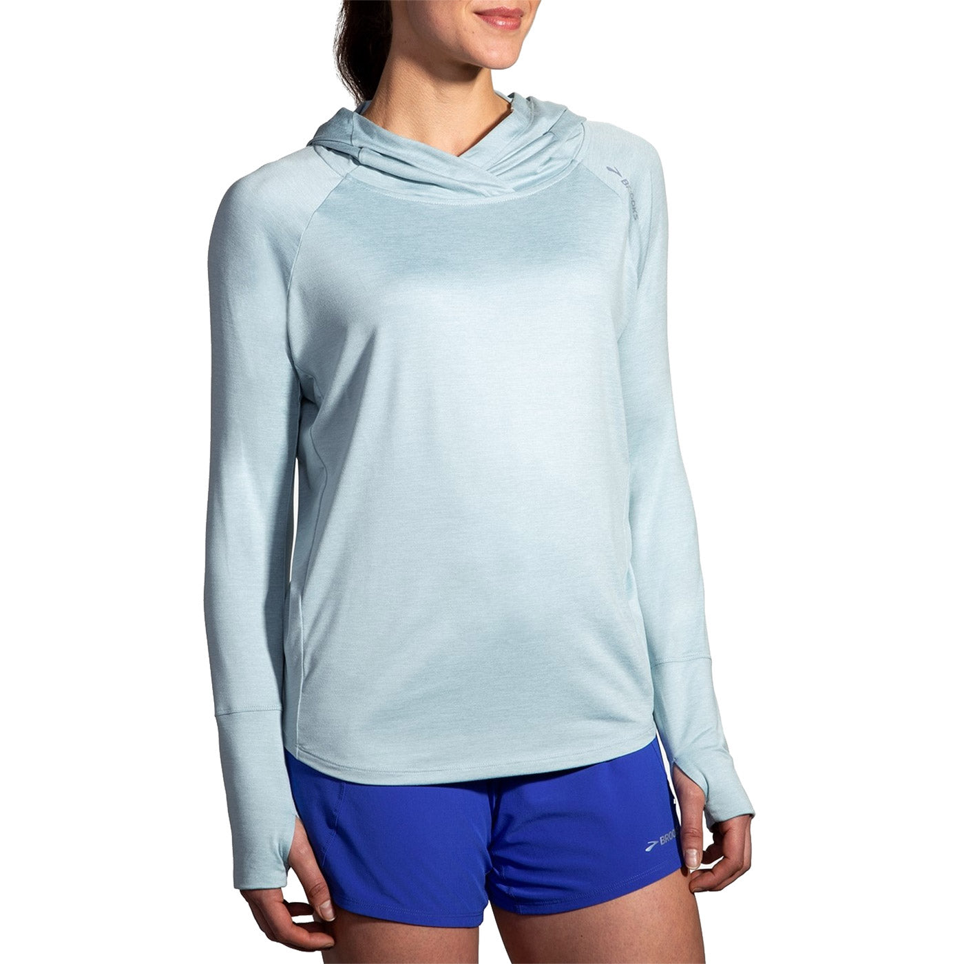Brooks Dash Women's Running Hoodie - Lightweight, Breathable & Moisture-Wicking Jacket for Jogging, Gym & Outdoor Workouts | Perfect for Cold Weather Training & Marathon Prep
