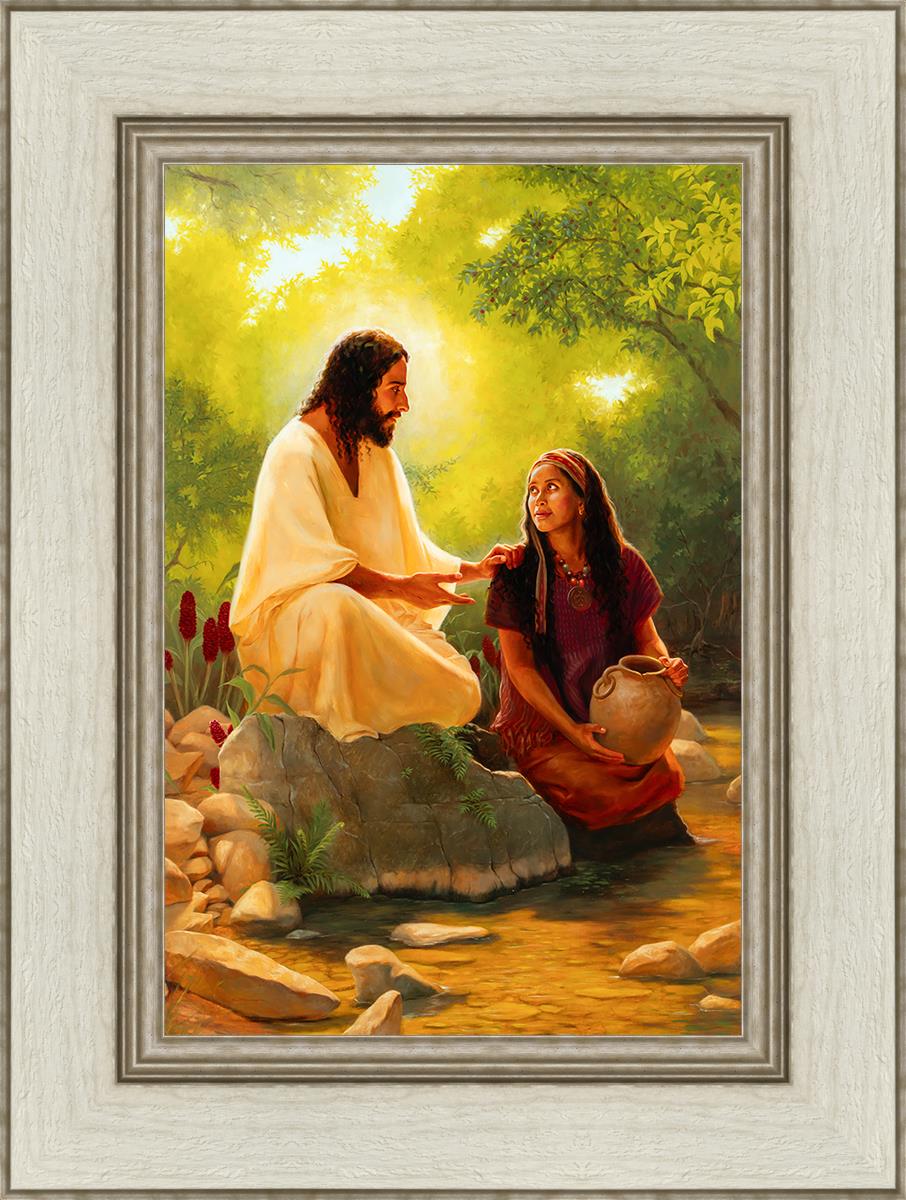Drawing from Living Waters - Christian Devotional Book for Spiritual Growth & Daily Inspiration | Perfect for Bible Study, Prayer Time & Personal Reflection