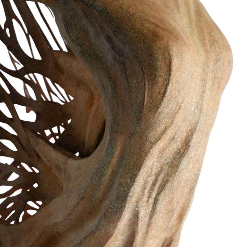 Ginkgo Fairy Sculpture - Handcrafted Home Decor, Unique Gift for Nature Lovers - Perfect for Living Room, Garden & Meditation Spaces