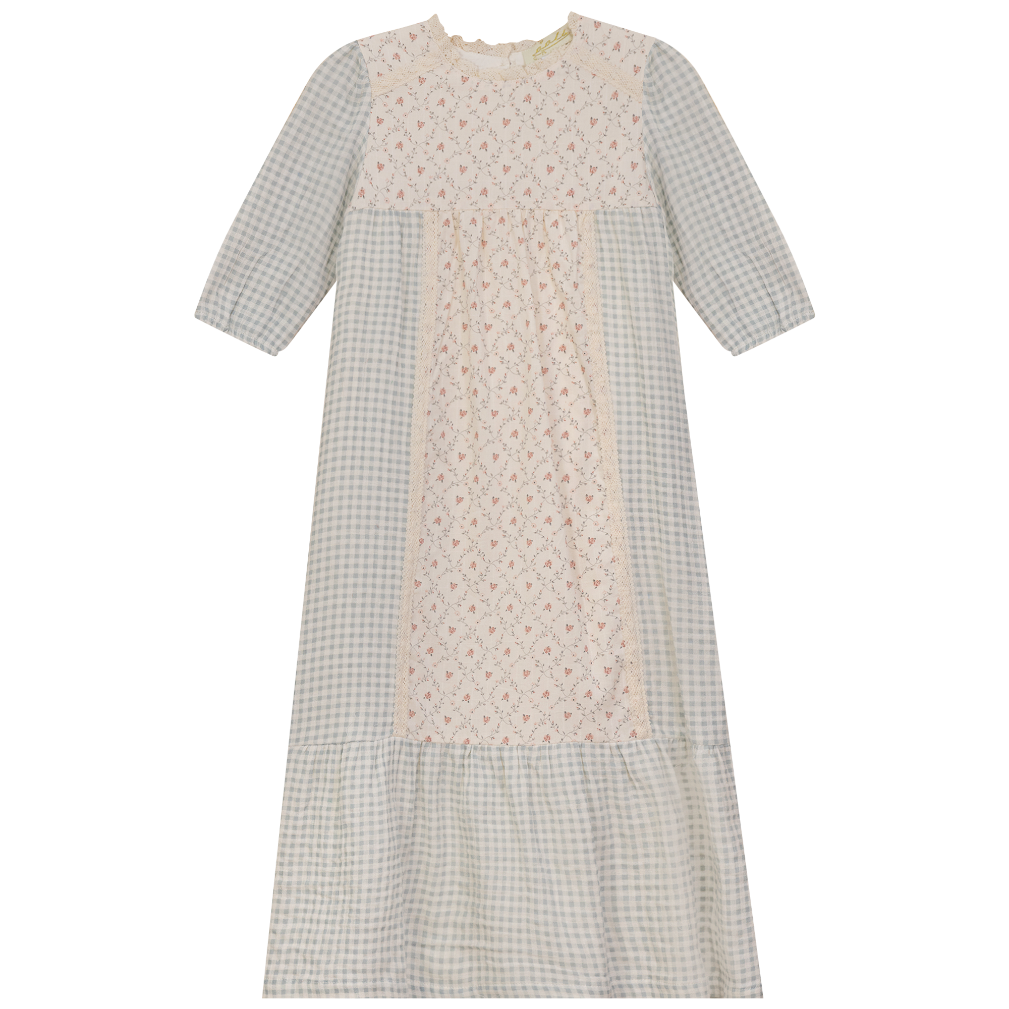 Elegant Maxi Dress with Delicate Lace Trim - Perfect for Summer Beach Vacations, Weddings & Date Nights